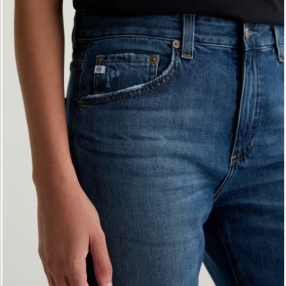 AG Ex-Boyfriend Slouchy Slim Denim Jeans – Ten Years Exposure – Size 28 - Picture 3 of 15